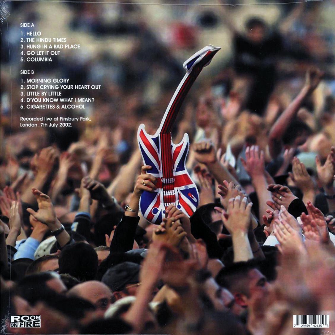 Oasis - Live At London's Finsbury Park 7th July 2002 (ltd. ed.) (orange vinyl)