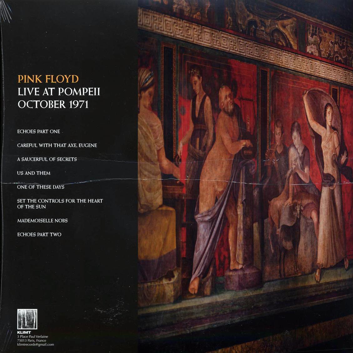 Pink Floyd - Live At Pompeii October 1971 (2xLP) (green/brown marbled vinyl)