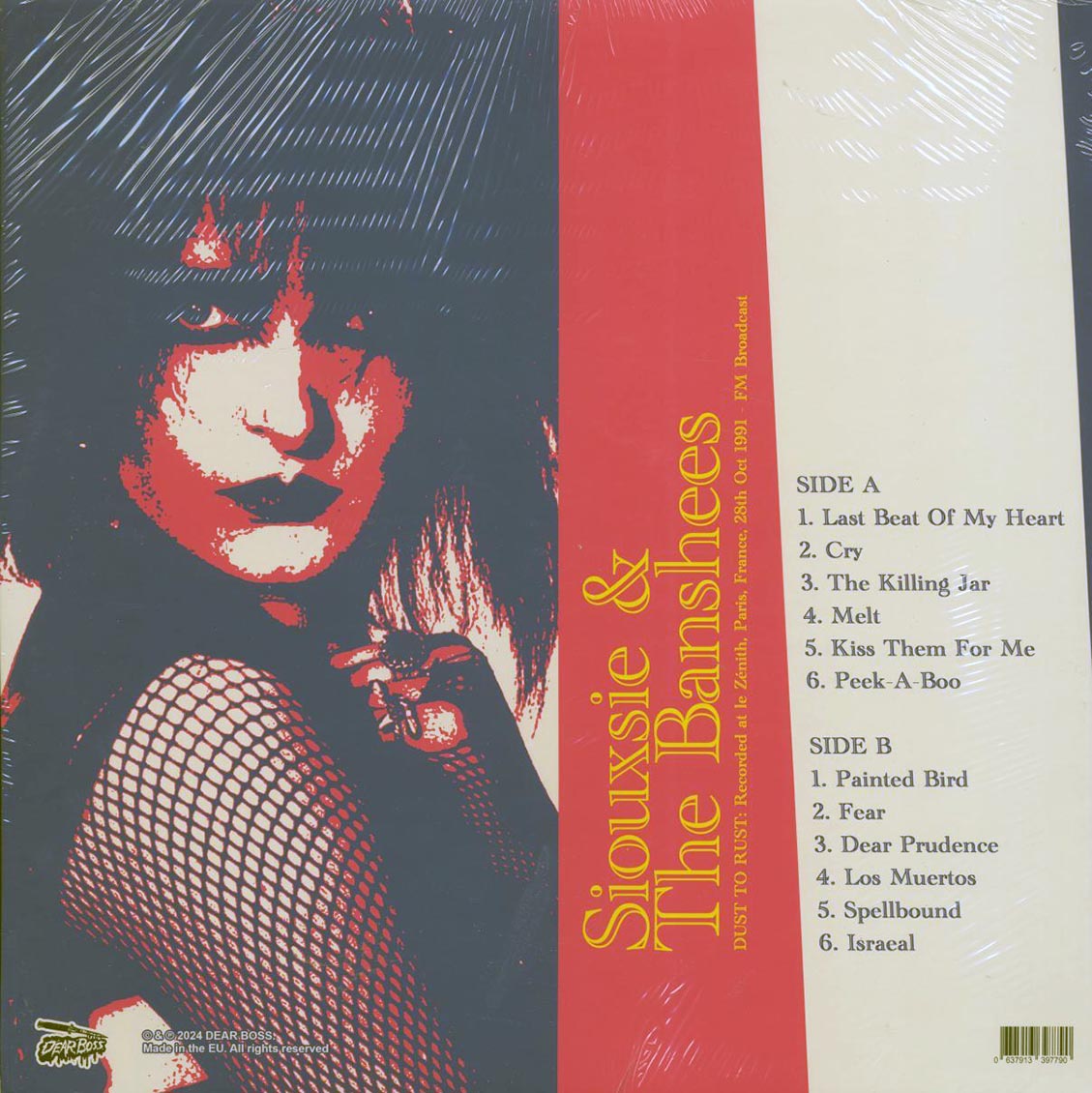Siouxsie & The Banshees - Dust To Rust: Recorded At Le Zentih, Paris, France, 28th October 1991