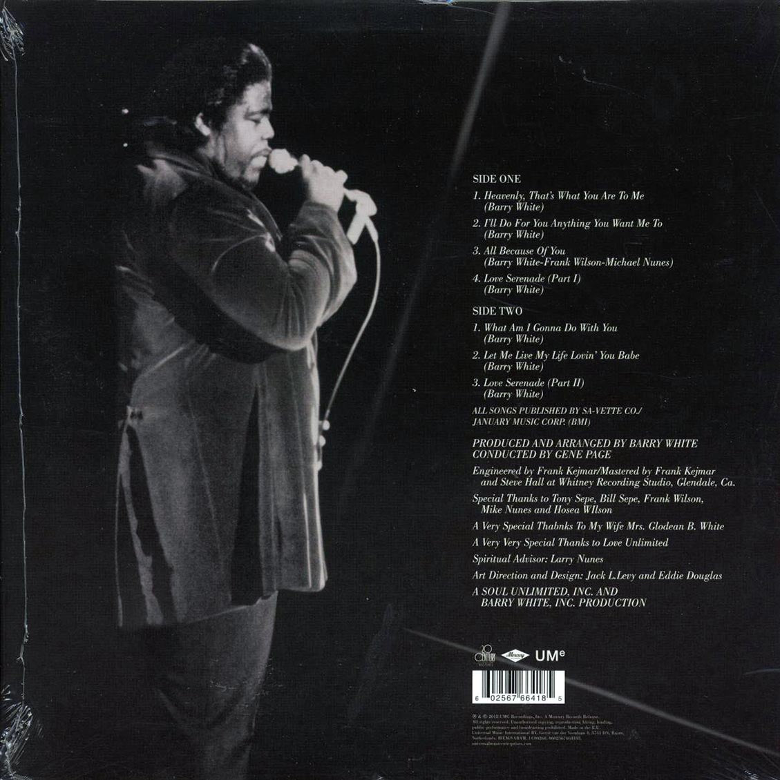 Barry White - Just Another Way To Say I Love You (180g)