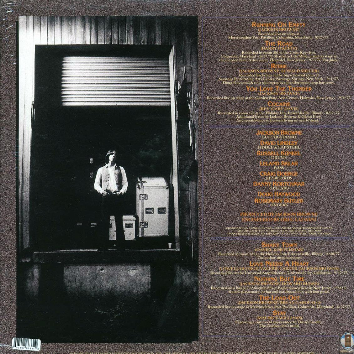 Jackson Browne - Running On Empty