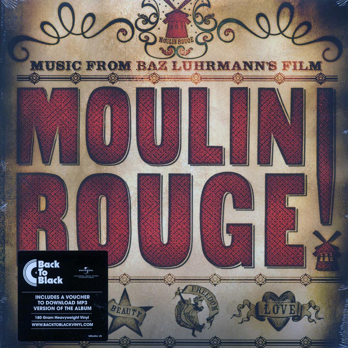 David Bowie, Beck, Fatboy Slim, Massive Attack, Etc. - Moulin Rouge: Music From Baz Luhrmann's Film (2xLP) (180g)