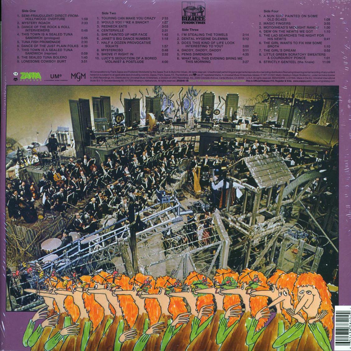 Frank Zappa - 200 Motels (50th Anniv. Ed.) (2xLP) (180g) (remastered)