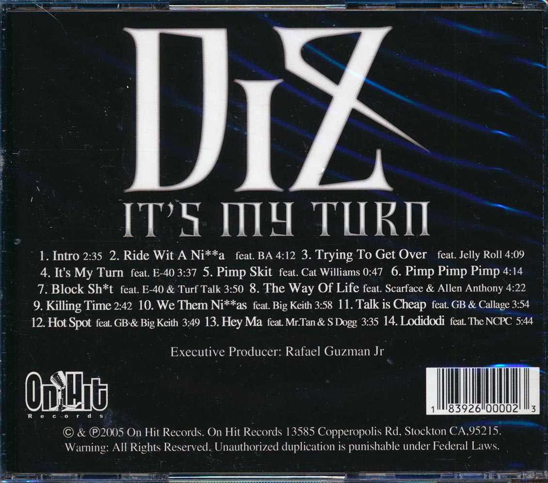 DiZ - It's My Turn
