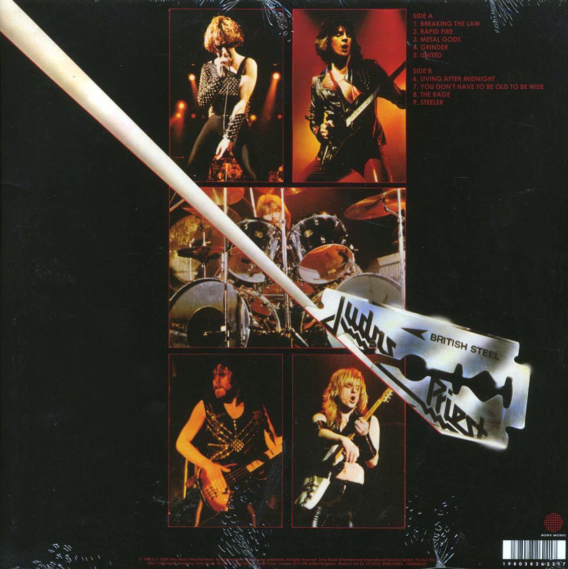 Judas Priest - British Steel (black/white splatter vinyl)