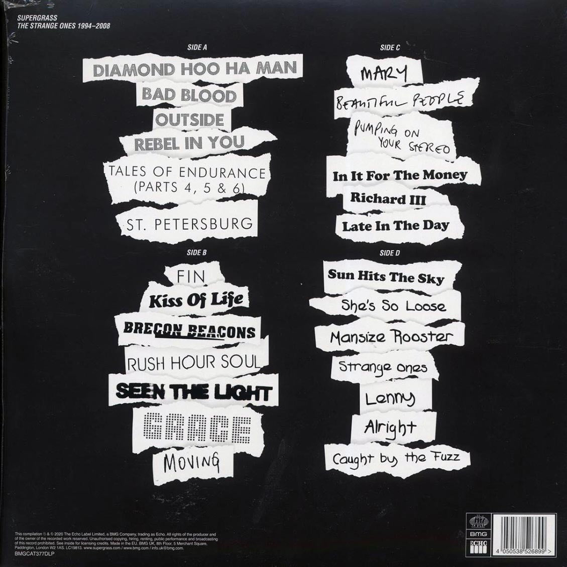 Supergrass - The Strange Ones 1994-2008 (2xLP) (180g)