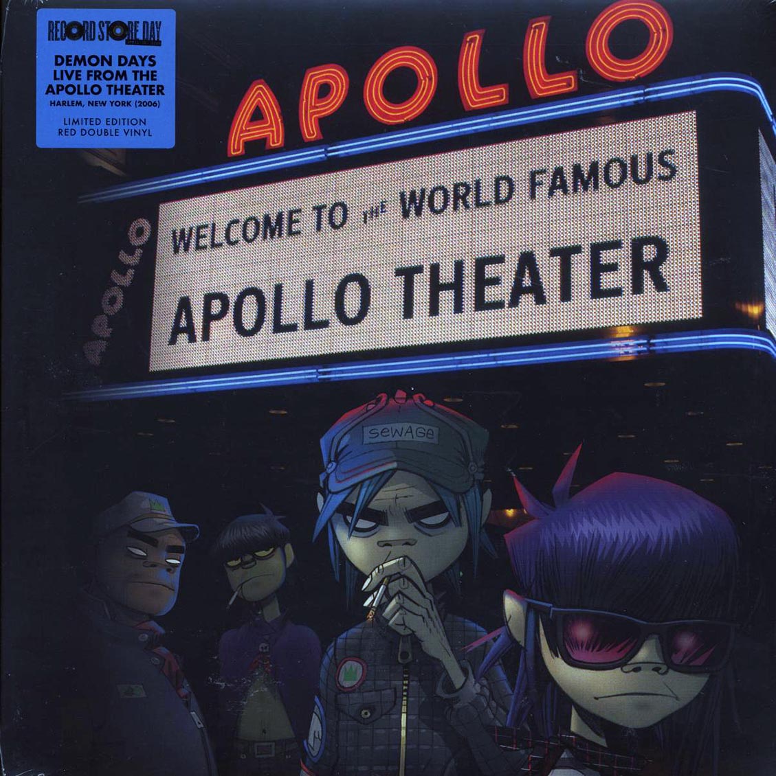 Gorillaz - Demon Days: Live From The Apollo Theater (RSD 2025) (ltd. ed.) (2xLP) (red vinyl)
