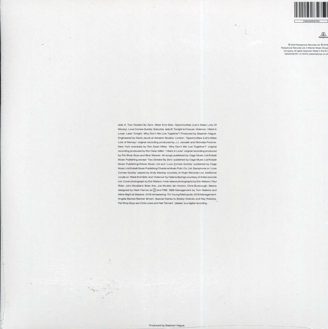 Pet Shop Boys - Please