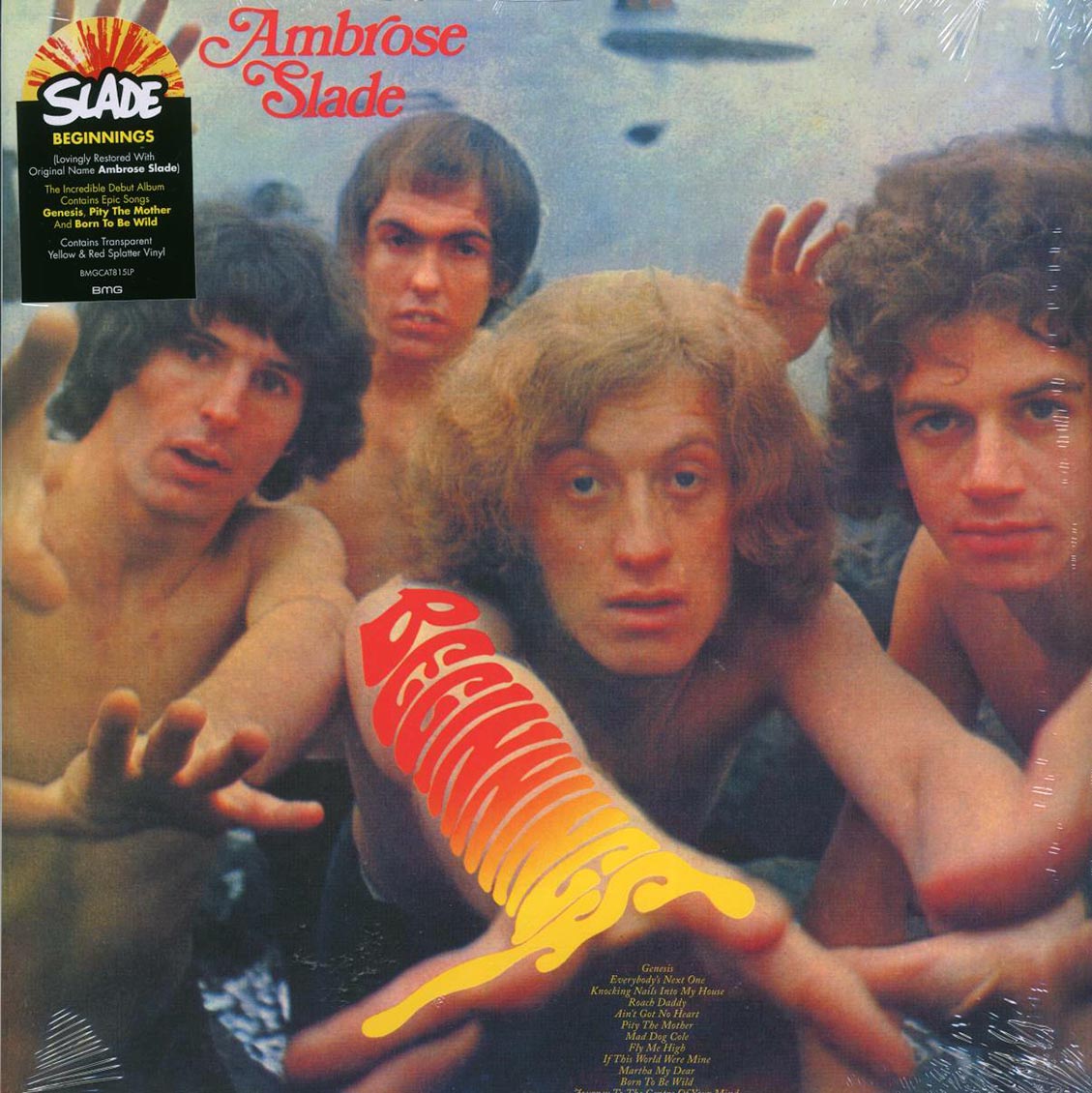 Ambrose Slade - Beginnings (yellow/red splatter vinyl)