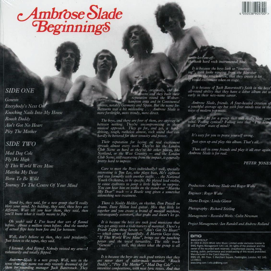 Ambrose Slade - Beginnings (yellow/red splatter vinyl)