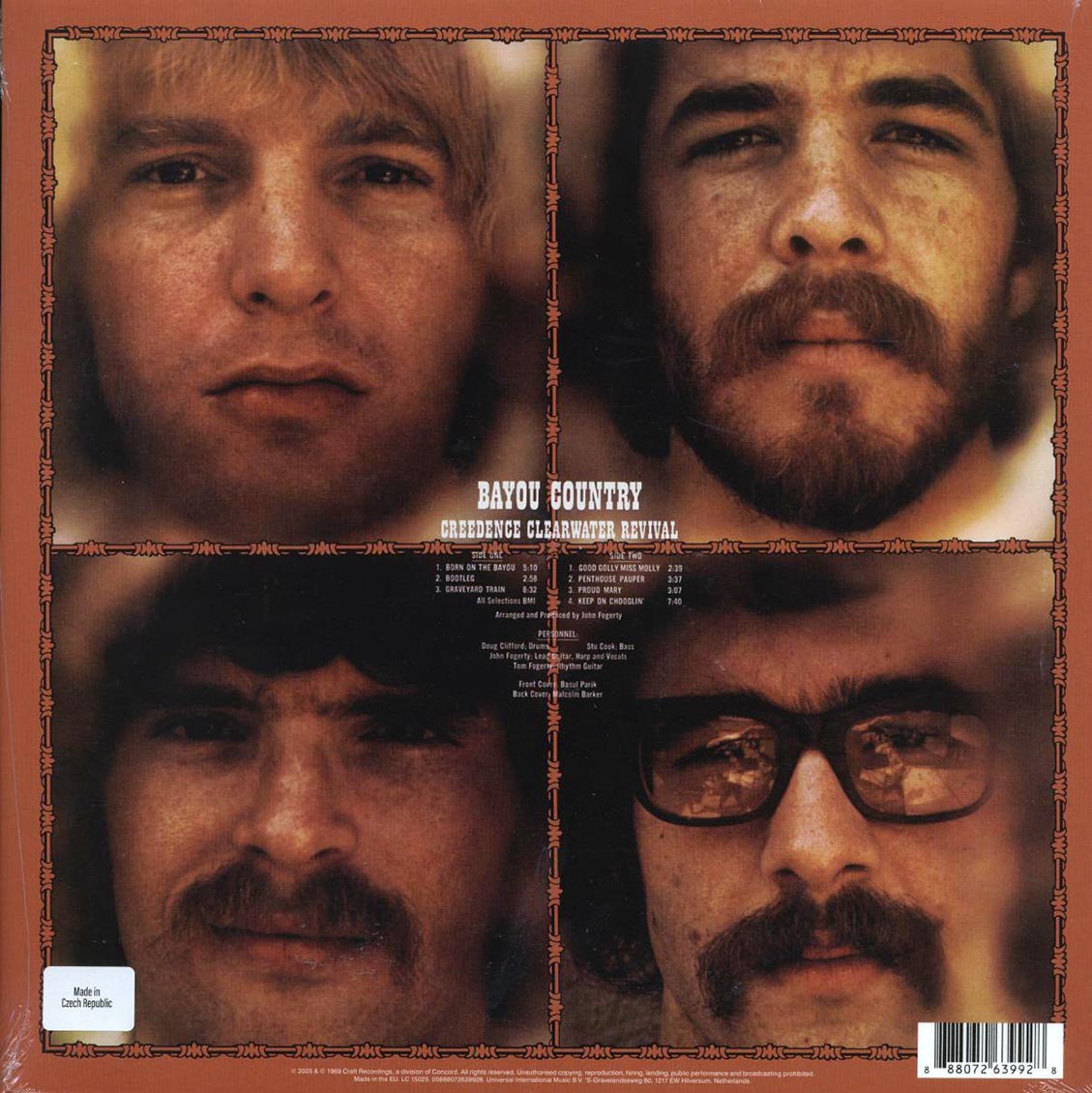 Creedence Clearwater Revival - Bayou Country (orange vinyl)