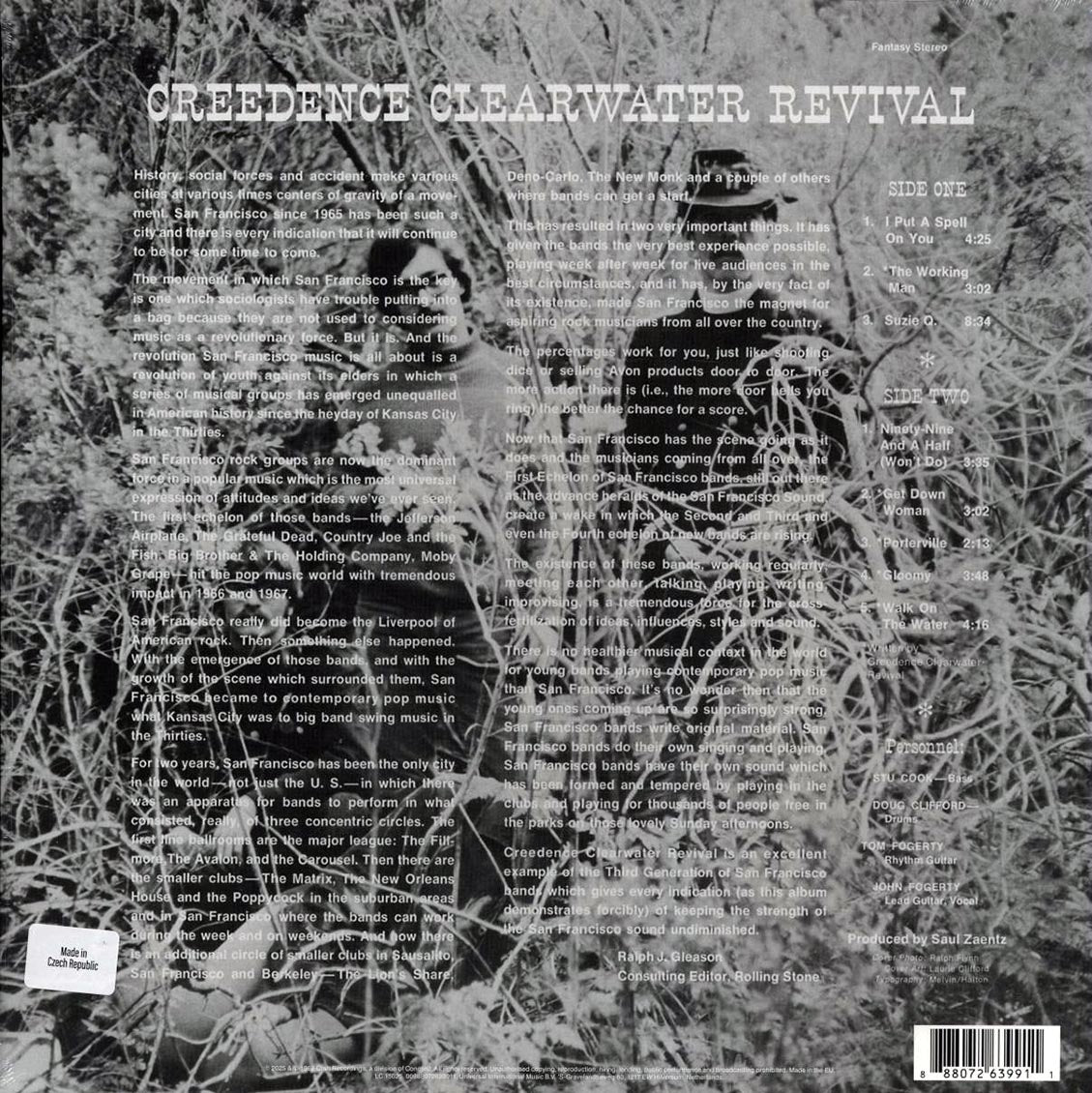 Creedence Clearwater Revival - Creedence Clearwater Revival (blue vinyl)