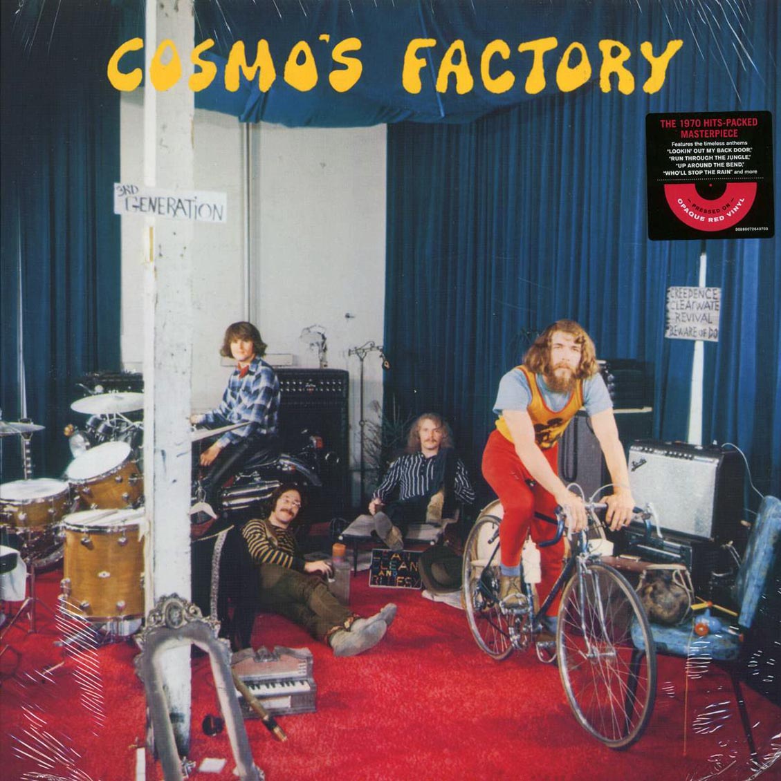 Creedence Clearwater Revival - Cosmo's Factory (ltd. ed.) (red vinyl)