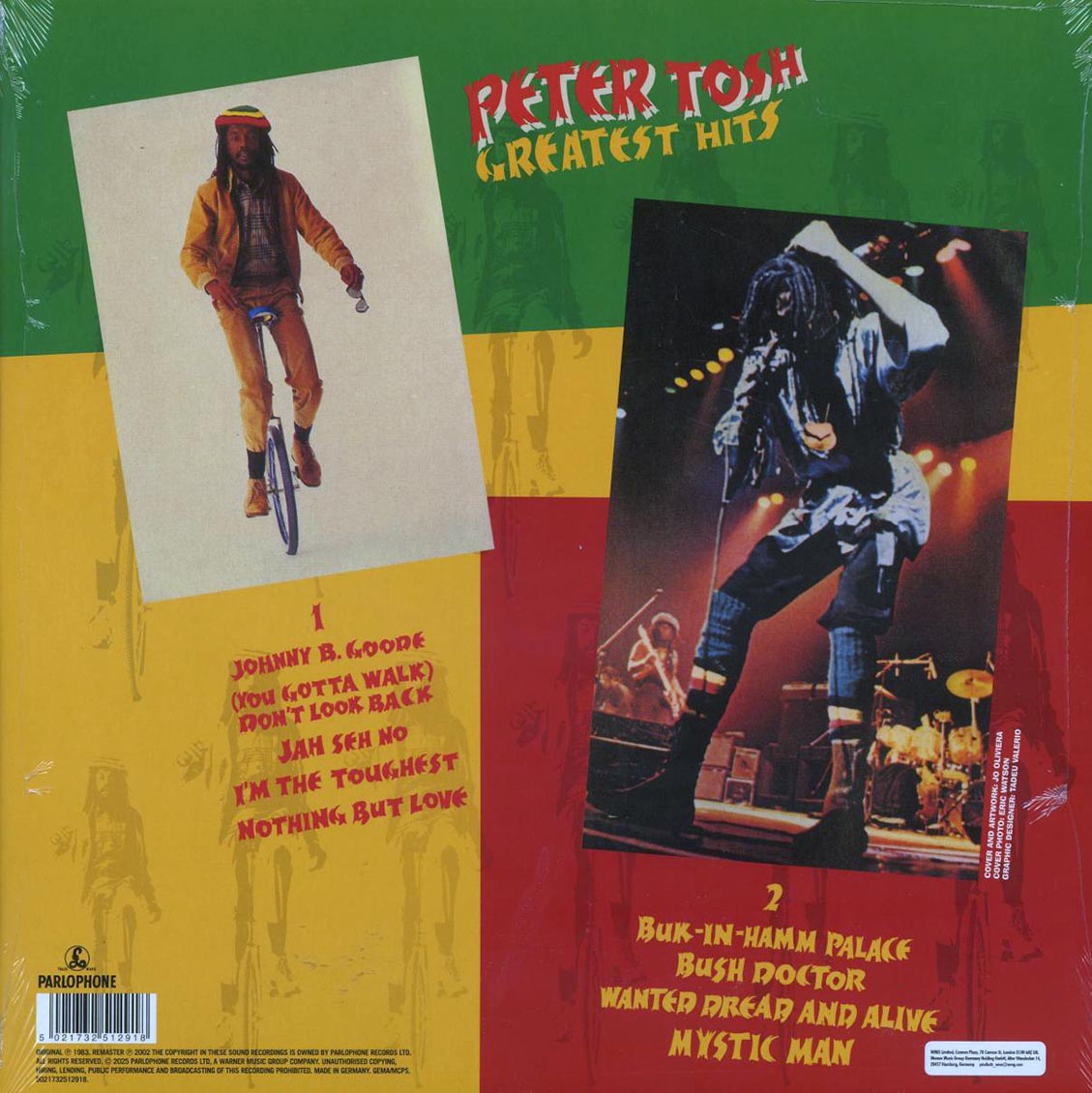 Peter Tosh - Greatest Hits (RSD 2025) (green/gold/red vinyl)