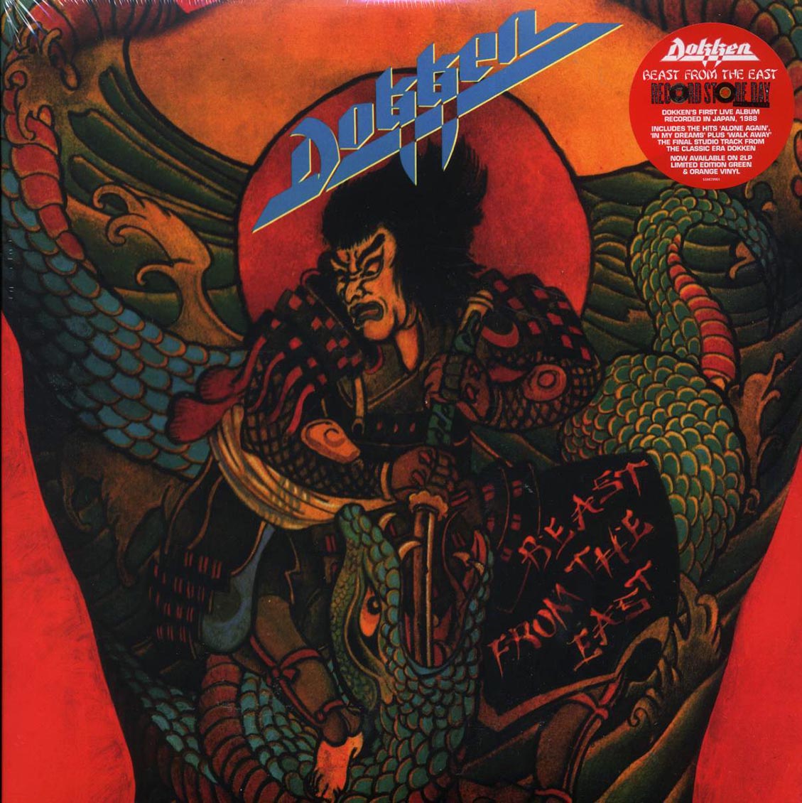 Dokken - Beast From The East (RSD 2025) (2xLP) (green/orange vinyl)