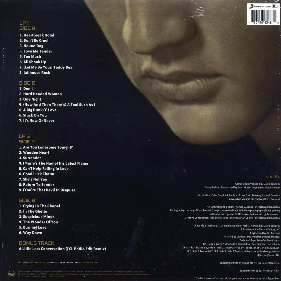 Elvis Presley - Elvis 30 #1 Hits (31 tracks) (+bonus track) (ltd. ed.) (2xLP) (gold vinyl)