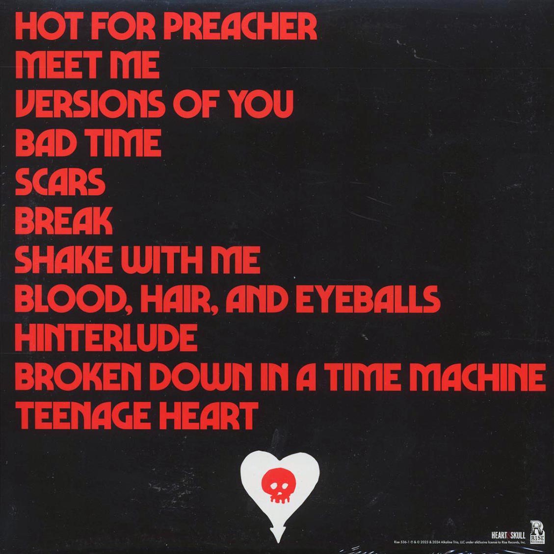 Alkaline Trio - Blood, Hair, And Eyeballs (ltd. ed.)