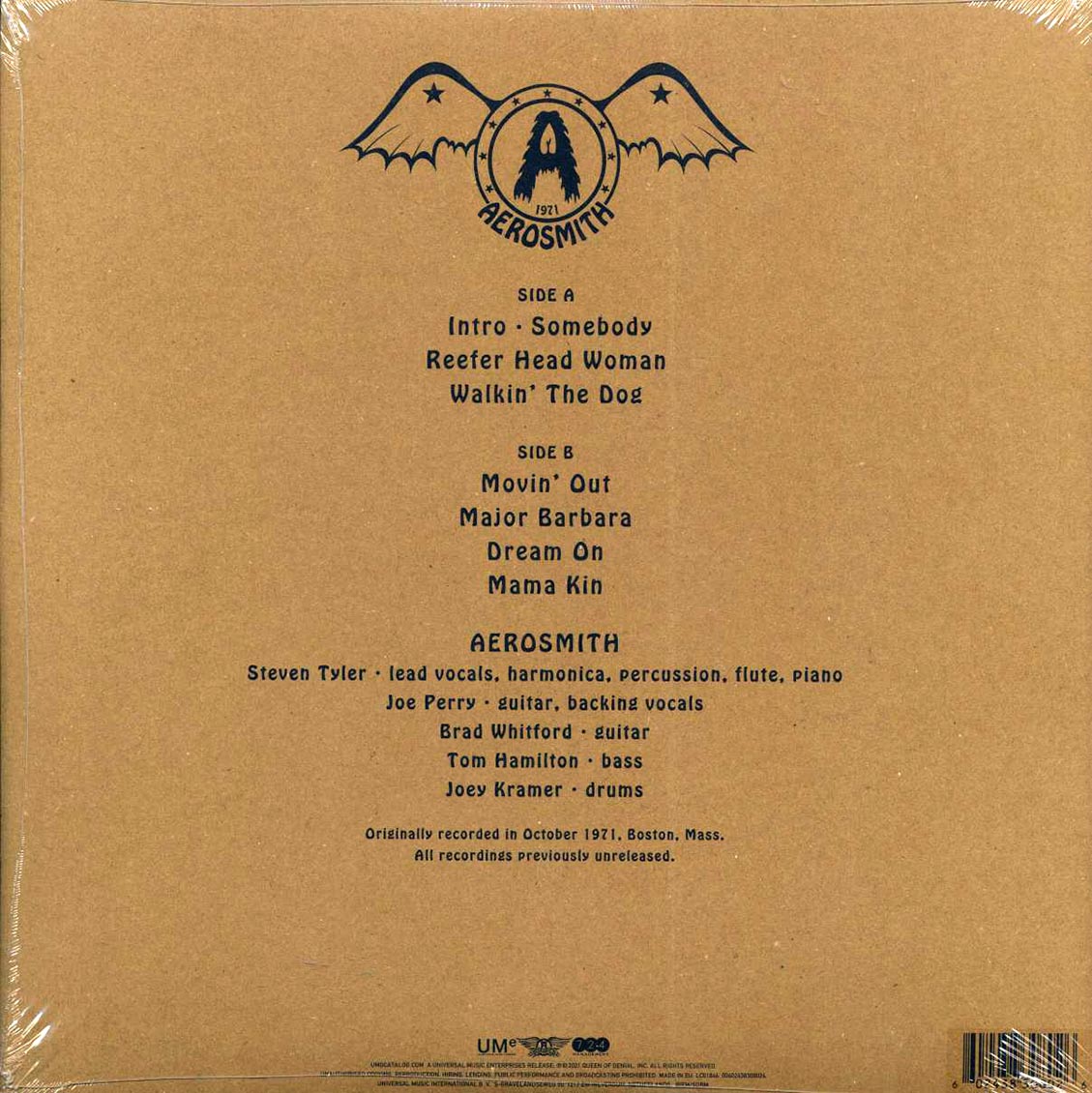 Aerosmith - 1971: The Road Starts Hear (RSD 2021) (ltd. ed.)