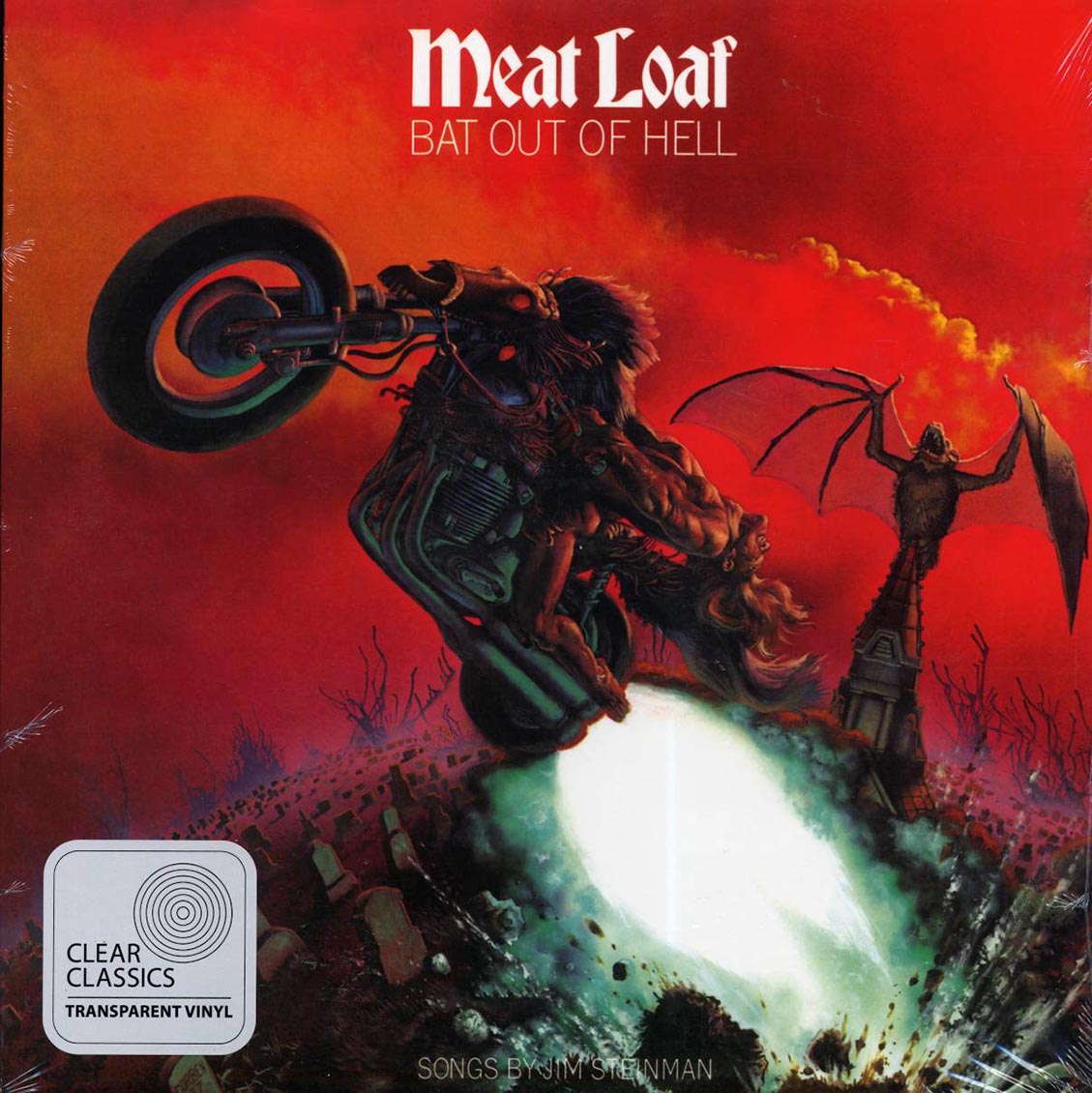 Meat Loaf - Bat Out Of Hell (clear vinyl)