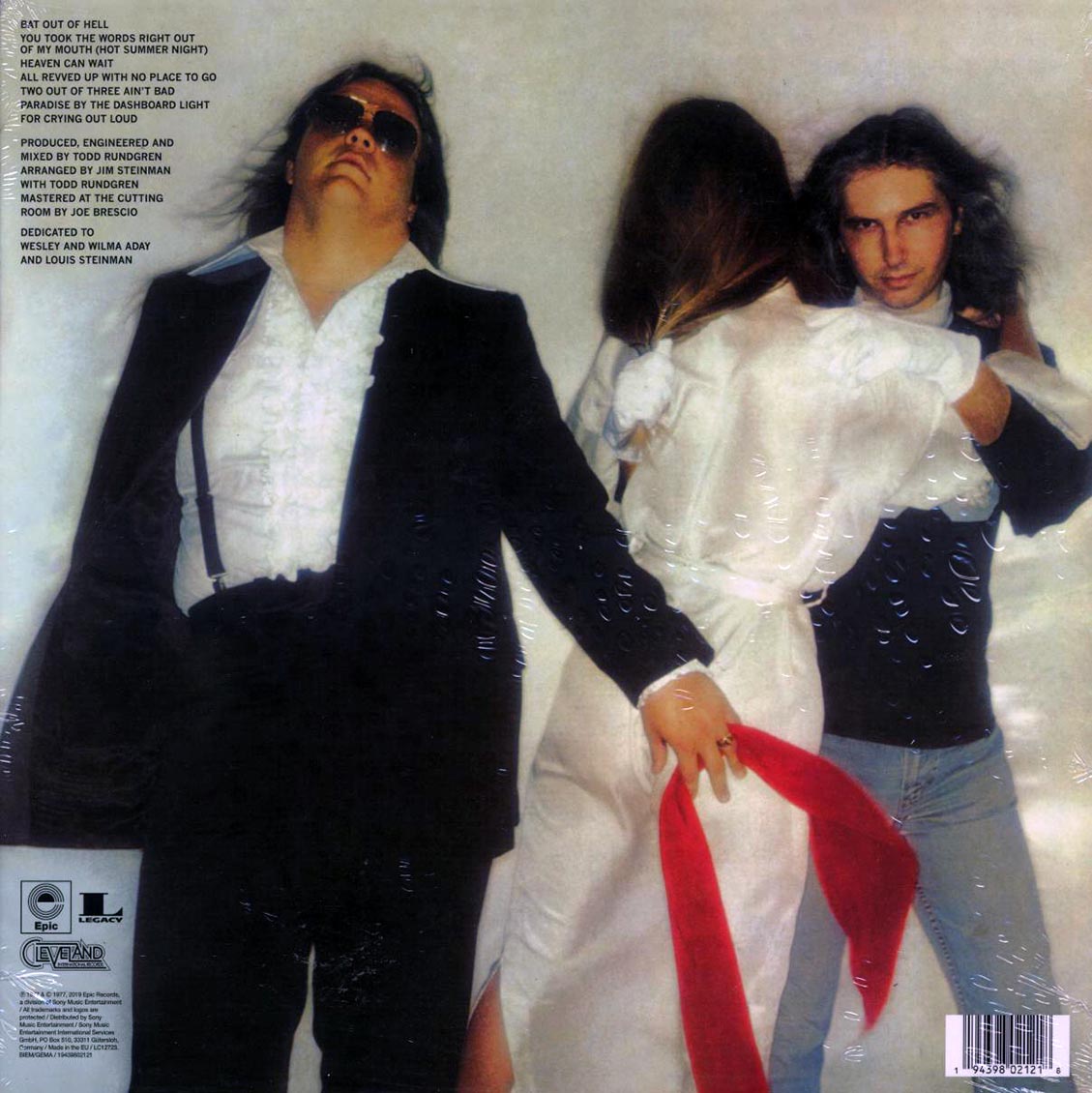 Meat Loaf - Bat Out Of Hell (clear vinyl)