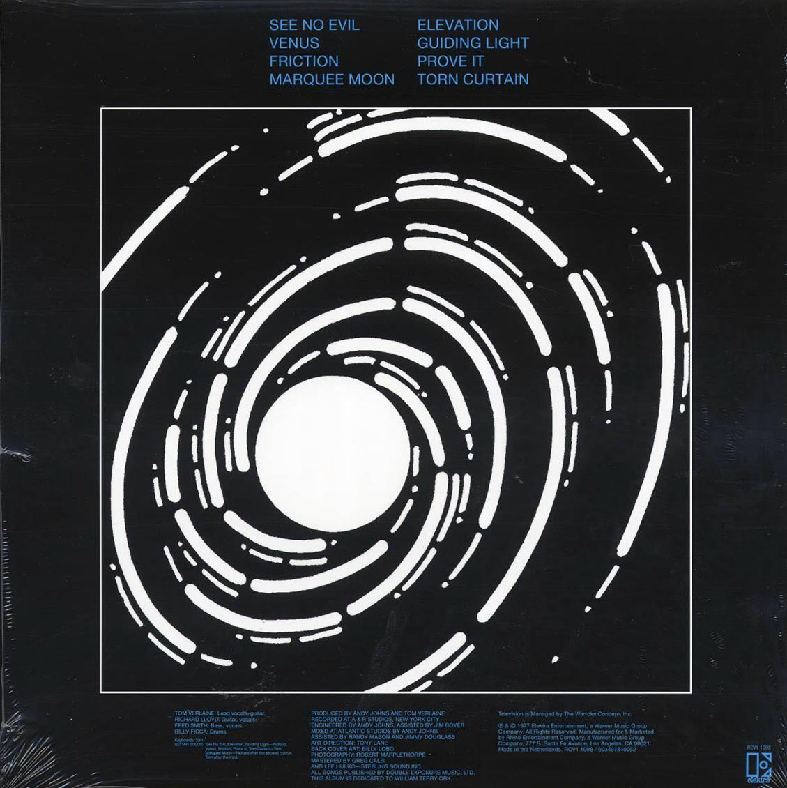 Television - Marquee Moon (clear vinyl)