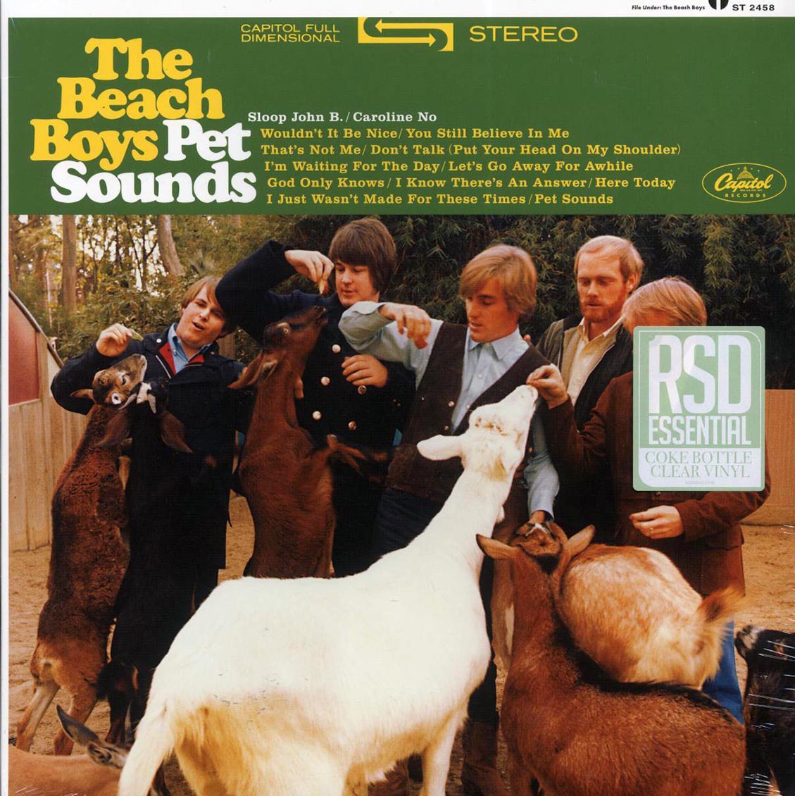 The Beach Boys - Pet Sounds (stereo) (RSD 2024) (clear vinyl) (remastered)