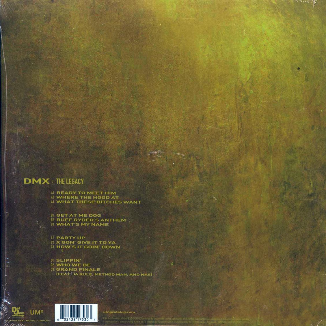 DMX - The Legacy (ltd. ed.) (2xLP)