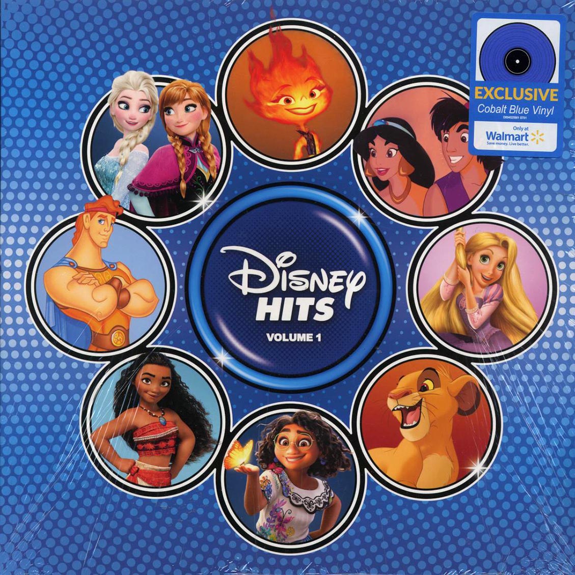 Various - Disney Hits Volume 1 (ltd. ed.) (blue vinyl)