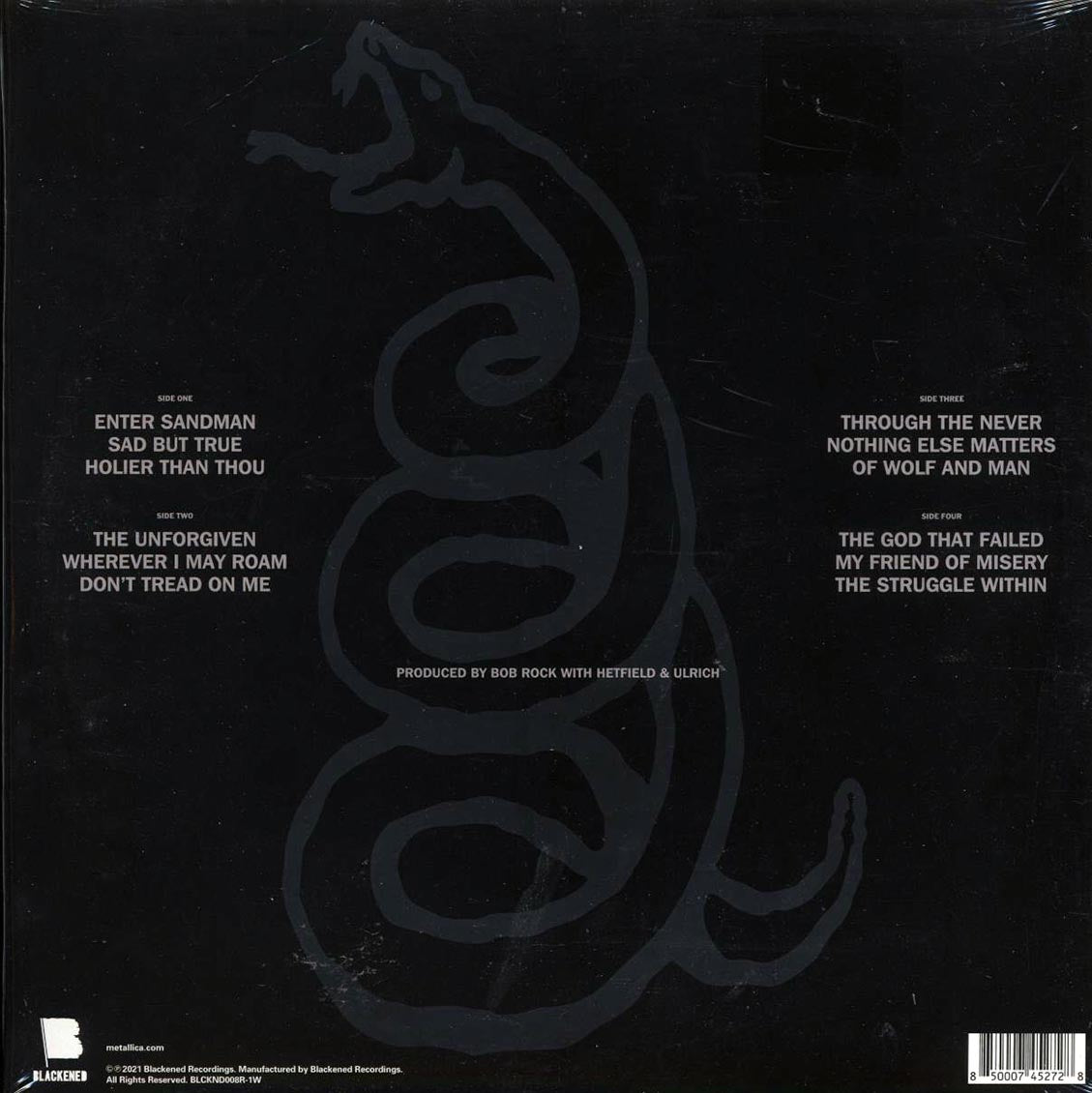 Metallica - Metallica (2xLP) (black marble) (remastered)