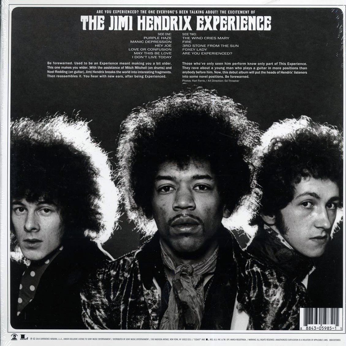 The Jimi Hendrix Experience - Are You Experienced