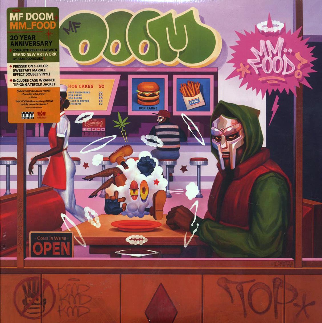 MF Doom - Mm Food (20th Anniv. Ed.) (2xLP) (purple/pink/blue vinyl)