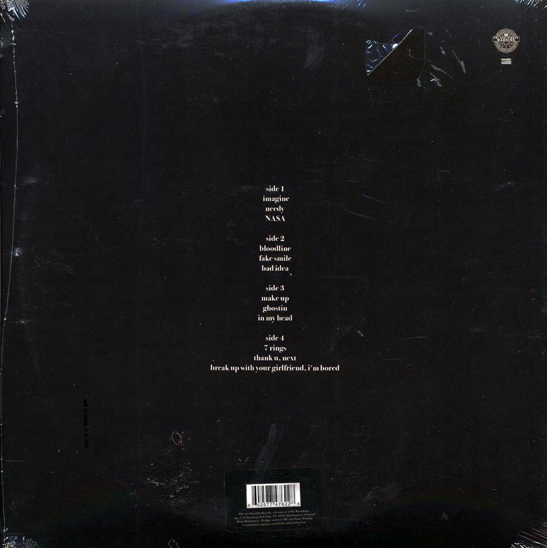 Ariana Grande - Thank U, Next (2xLP)