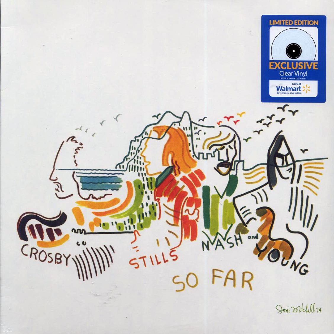 Crosby, Stills, Nash & Young - So Far (ltd. ed.) (clear vinyl)