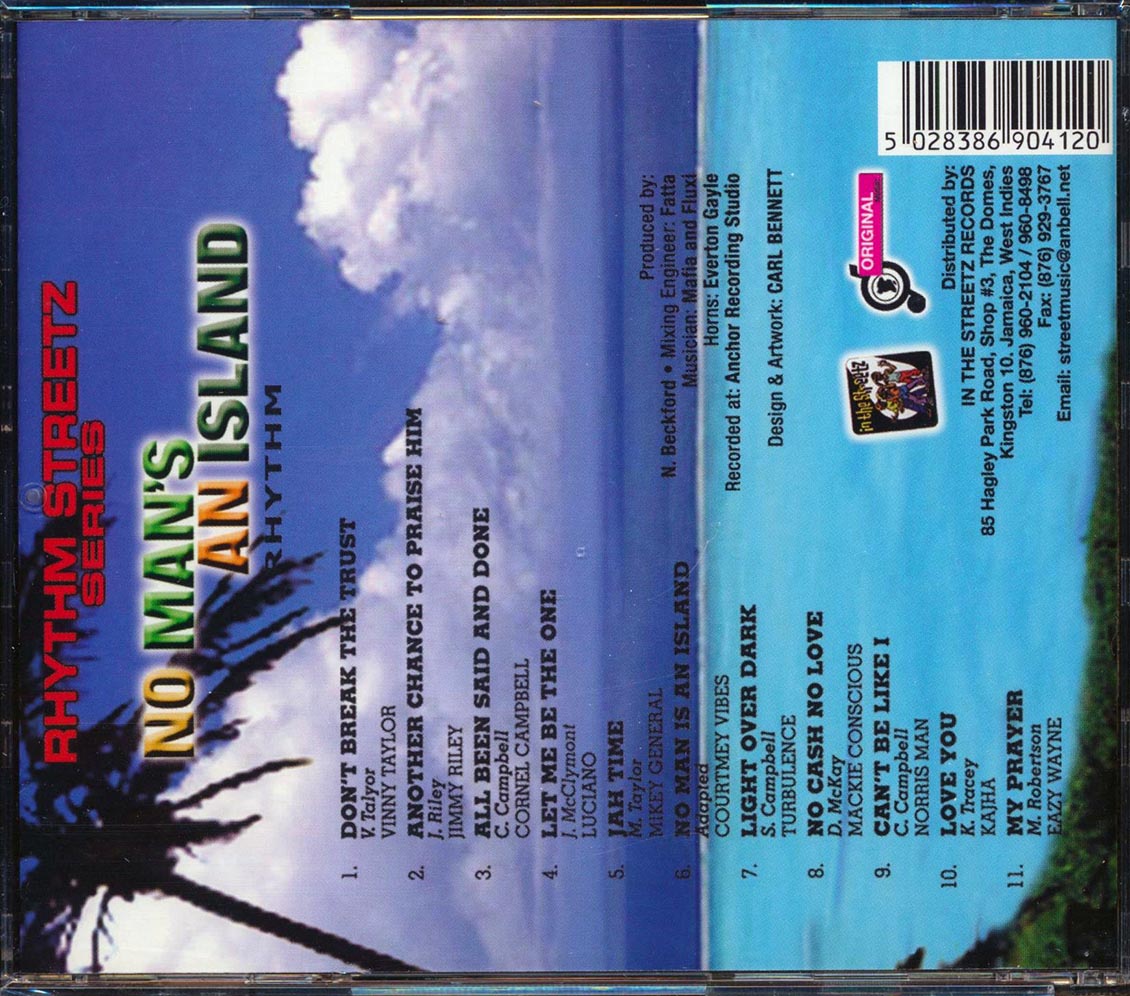 Luciano, Mikey General, Norris Man, Jimmy Riley, Etc. - No Man Is An Island Rhythm (rhythm: "No Man Is An Island")