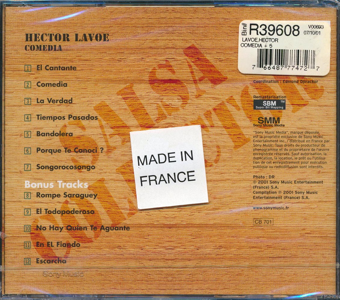 Hector Lavoe - Comedia (+5 bonus tracks) (remastered)