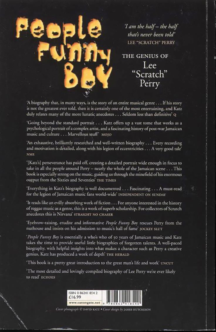 Book - David Katz - People Funny Boy: The Genius Of Lee Scratch Perry