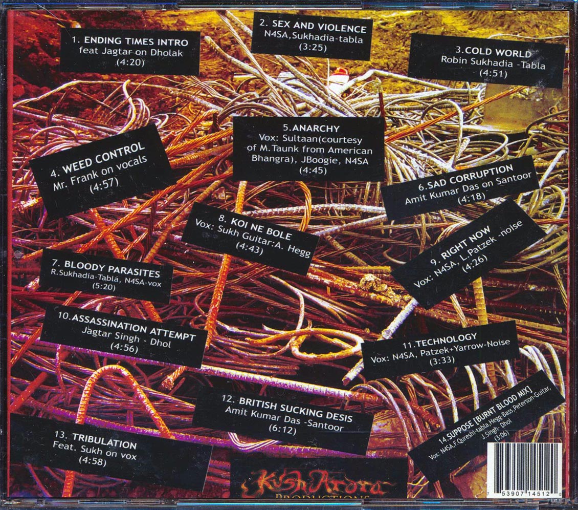 Kush Arora - Bhang Ragga: Dancehall, Bhangra, In Future Dub