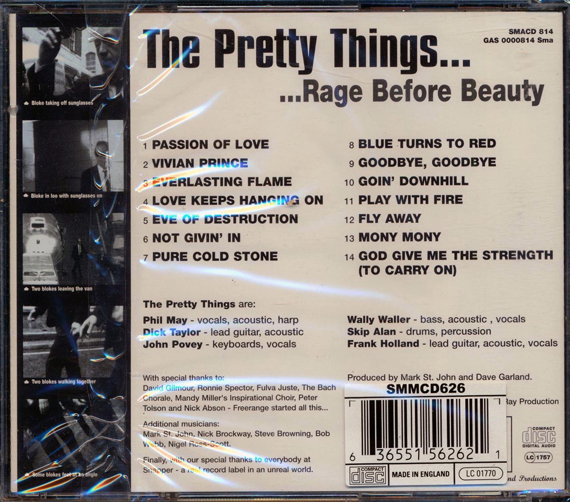 The Pretty Things - Rage Before Beauty (incl. 8-page booklet)