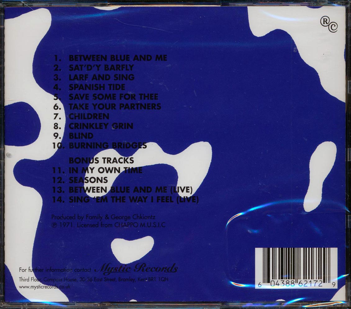 Family - Fearless (+4 bonus tracks)