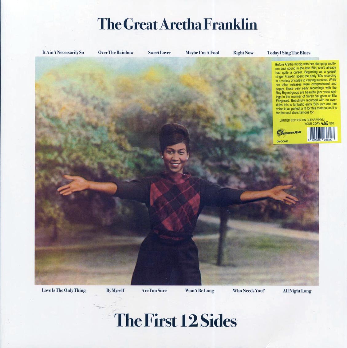 Aretha Franklin - The Great Aretha Franklin (ltd. 500 copies made) (clear vinyl)
