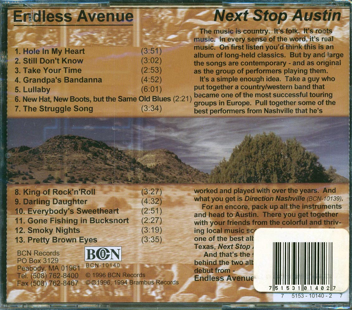 Endless Avenue - Next Stop Austin