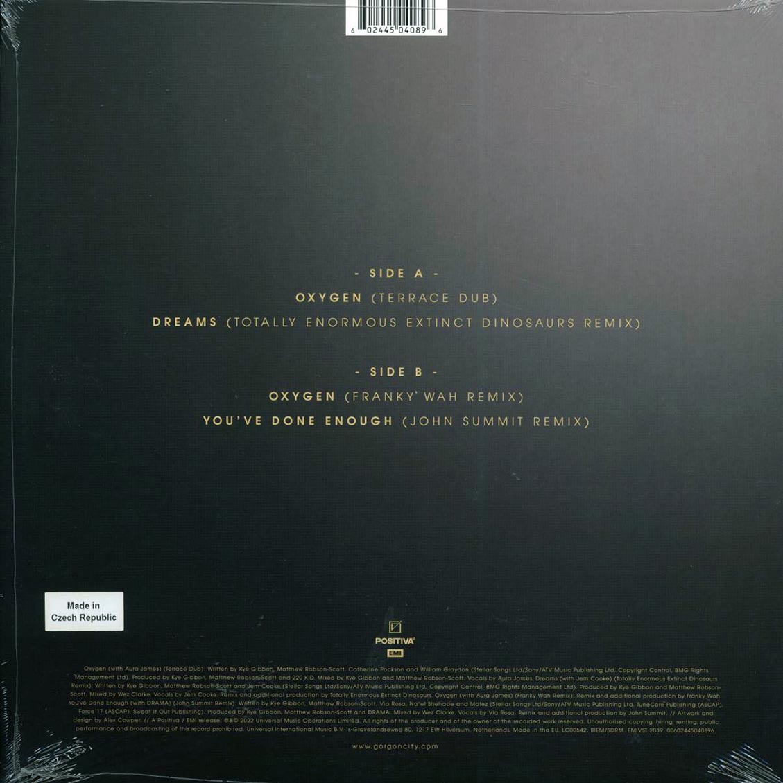Gorgon City - Olympia Remixes (RSD 2022)