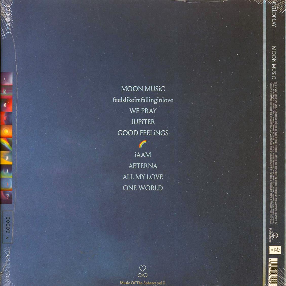 Coldplay - Moon Music (ltd. ed.) (yellow vinyl)