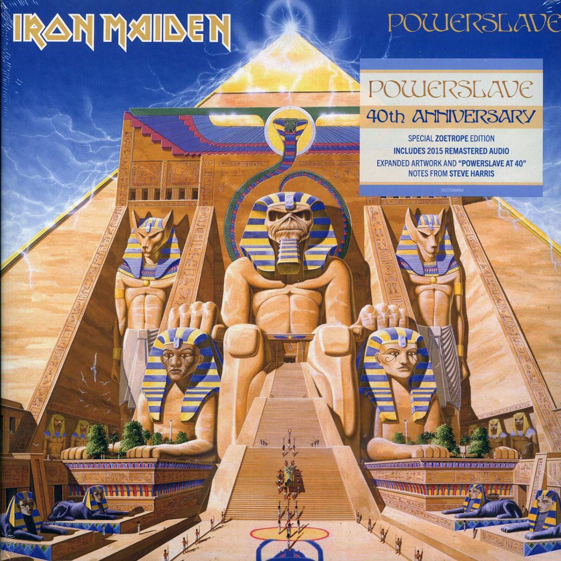Iron Maiden - Powerslave (Zeotrope Edition) (40th Anniv. Ed.) (ltd. ed.) (remastered) (picture disc)
