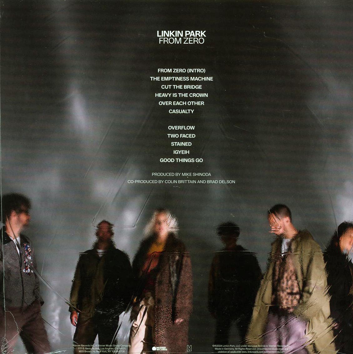 Linkin Park - From Zero (transparent petrol vinyl)