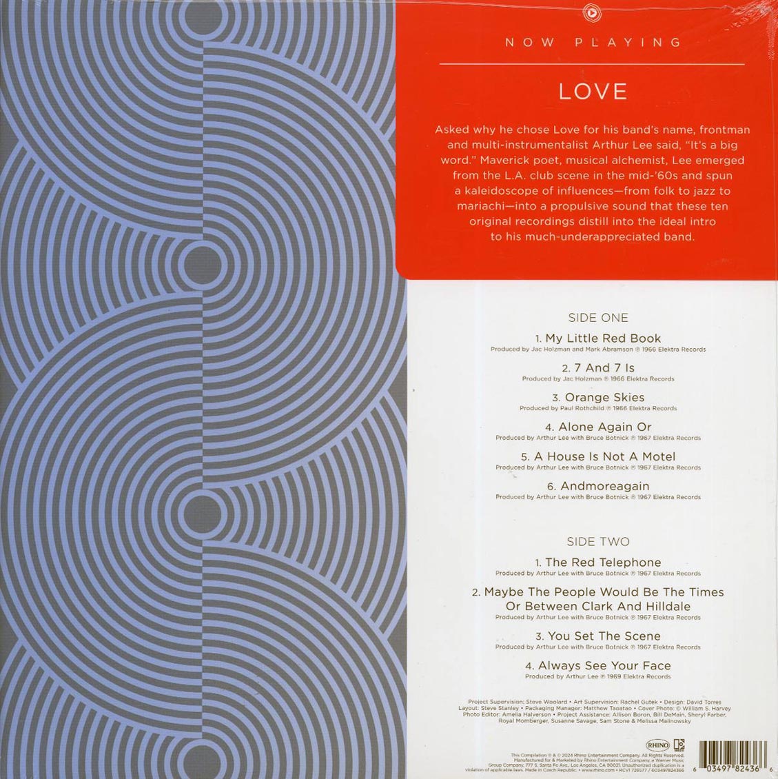 Love - Now Playing (red vinyl)