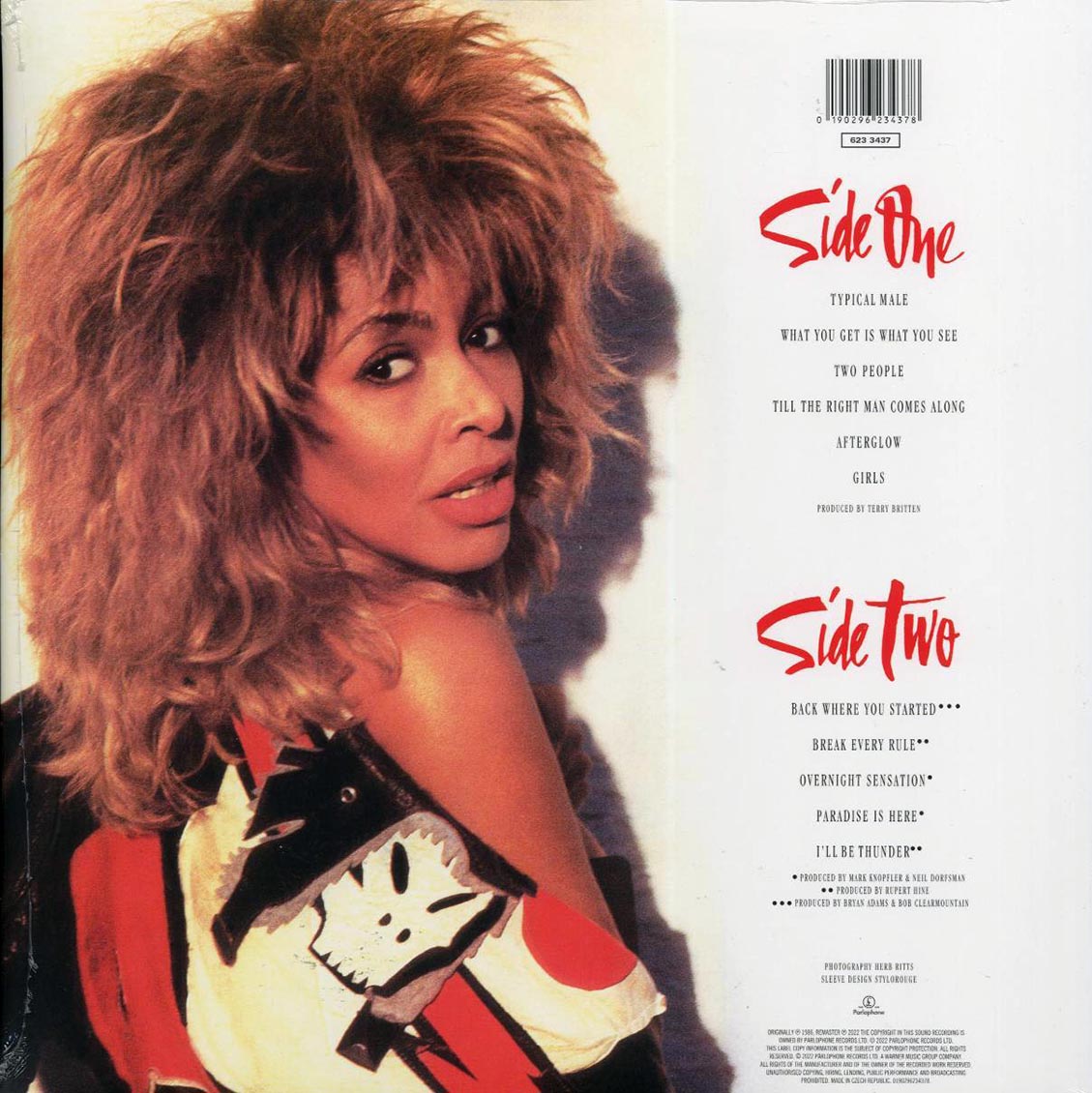 Tina Turner - Break Every Rule (remastered)
