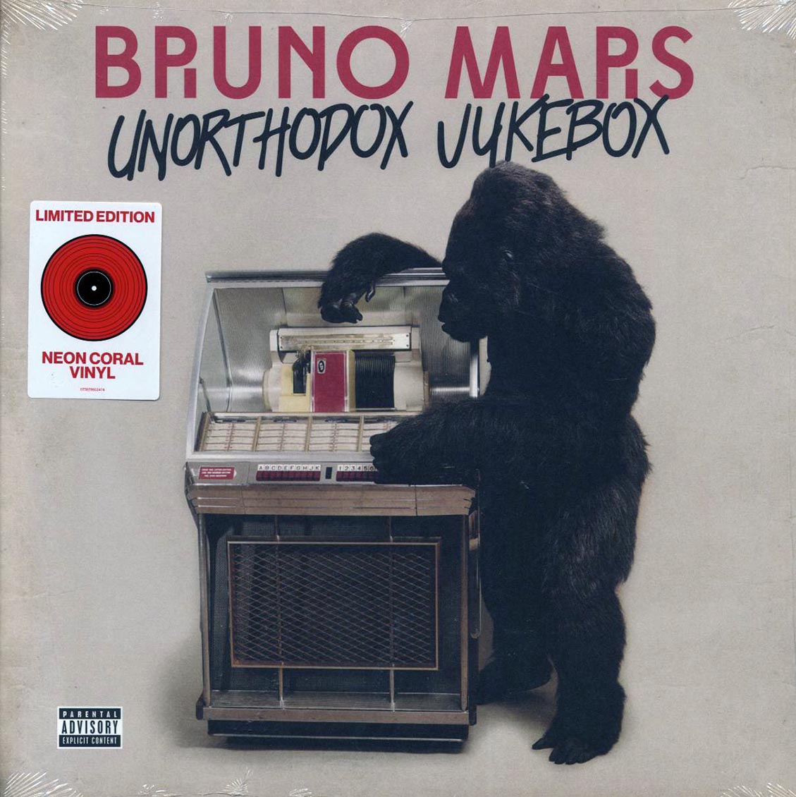 Bruno Mars - Unorthodox Jukebox (ltd. ed.) (red vinyl)