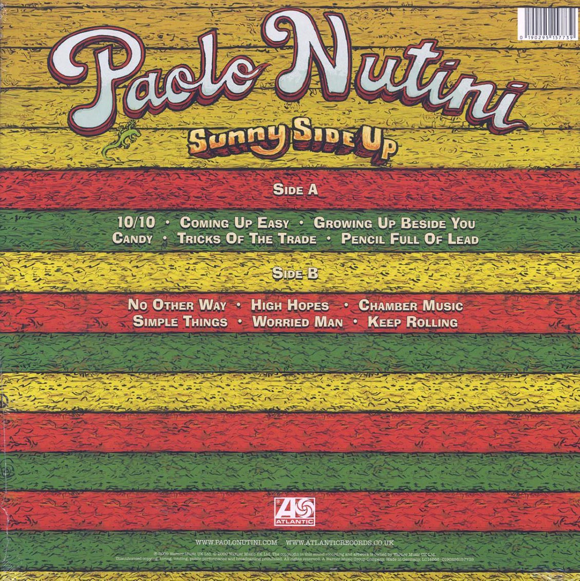 Paolo Nutini - Sunny Side Up