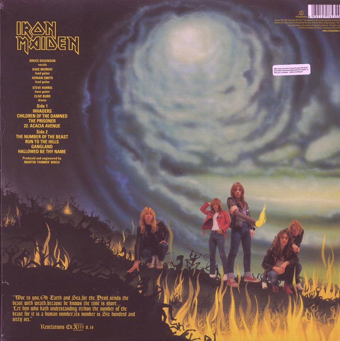Iron Maiden - The Number Of The Beast (remastered)